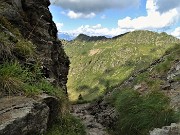 82 Al Passo del Forcellino (2127 m) vista verso la Val Bomino (Valtellina) 